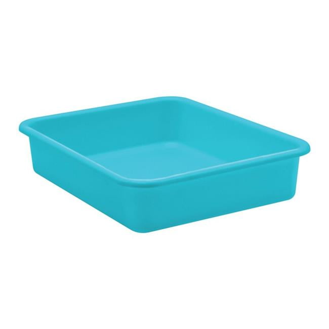 Teacher Created Resources TCR20435 Plastic Letter Tray, Teal - Large