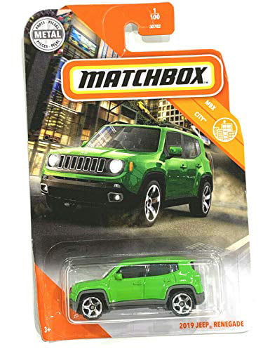 Matchbox 2019 Jeep Renegade Red Power Grabs 2021 Unpackaged 