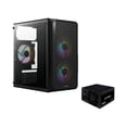 thumbnail image 1 of Gabinete Acteck DOOM GI630 Micro ATX Mini Torre Fuente 500W 3 Fan Acrilico Negro AC-935739, 1 of 6