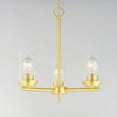 thumbnail image 4 of Maxim Lighting - Corona - 3 Light Chandelier-Satin Nickel Finish, 4 of 7