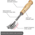 thumbnail image 4 of Baker's Bread Blade, Bread Knife Slashing Tool With 20 Stainless Steel Blades For Diy Engraving Bread Patterns Best Gift, 4 of 5