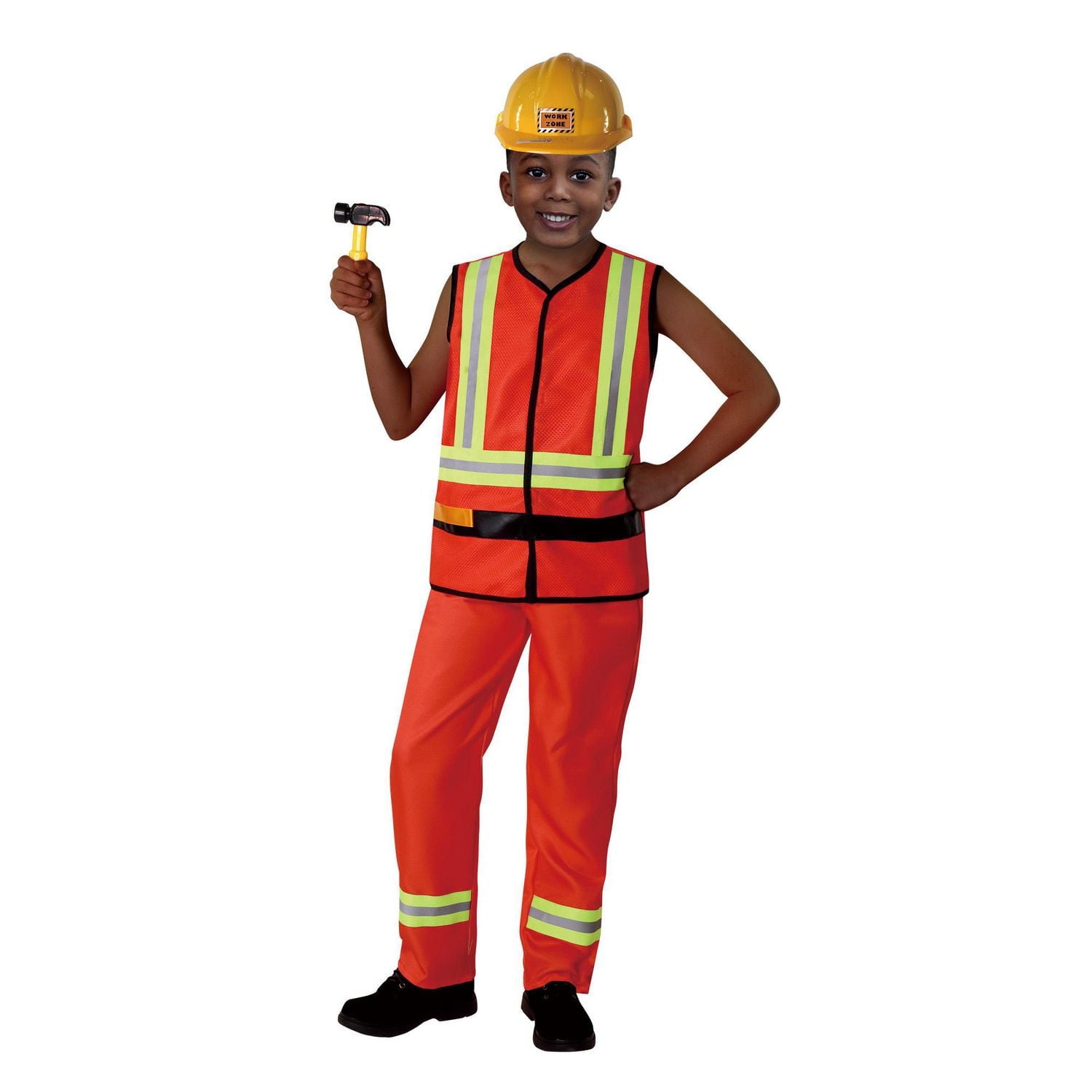 PARTYHOLIC BOY CONSTRUCTION COSTUME (MEDIUM)