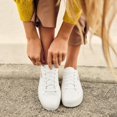 thumbnail image 2 of Zapatillas Dr.Scholl's Madison Oxford con Cordones Blancas, 2 of 9