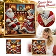 thumbnail image 2 of Christmas 5D Diamond Painting Kit Santa Claus 11.81X11.81 Inch Frameless Diy Craft Decoration, 2 of 4