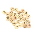 thumbnail image 3 of RENACLIPY 78 Pcs Alphabet Montessori, Tuiles Rondes en Bois, Outils Éducatifs pour Étudiants, 3 of 8