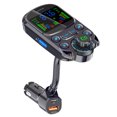 thumbnail image 2 of Binmer Car Mounted Bluetooth MP3 Player Card With Lever, USB Charger, FM Transmitter Supporting High And Low Tone Adjustment Fast Charge, 2 of 9