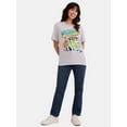 thumbnail image 2 of Scooby-Doo Women's Graphic Tee with Short Sleeves, Sizes XXS-XXL, 2 of 5