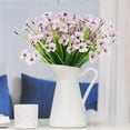 thumbnail image 5 of GRNSHTS Artificial Outdoor Flowers Violet 12 Bundles UV Resistant Fake Plastic Faux Greenery Plants for Wedding Home Garden Porch Decoration, 5 of 13