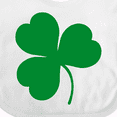 thumbnail image 4 of Inktastic Green Irish Shamrock Clover Boys or Girls Baby Bib, 4 of 4