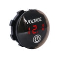 thumbnail image 2 of MYG DC 12V-24V LED Panel Digital Voltage Volt Meter Display Voltmeter Motorcycle Car, 2 of 9
