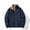 Dark Blue#2, variant on GaThRRgYP Mens Coats Big and Tall,Jackets for Women Winter,Men's Solid Color Fleece Long Sleeved Hooded Stand Up Collar Drawstring Zipper Pocket Jacket Black L