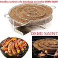 thumbnail image 4 of DEMI SAINT Générateur de Fumée Froide Barbecue en Acier Inoxydable Outil de Fumage Rond, 4 of 4