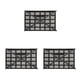 thumbnail image 4 of Riwesomey Red de carga para techo de coche, repuesto Rectangular con cremallera, almacenamiento de viaje, organizador de malla, accesorios Type1 NO1, 4 of 6