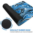 thumbnail image 2 of Effortless Gaming & Office Work with Fluid Pattern Large Mouse Pad - 31.5x11.8 inch Full Desk Coverage, 2 of 7
