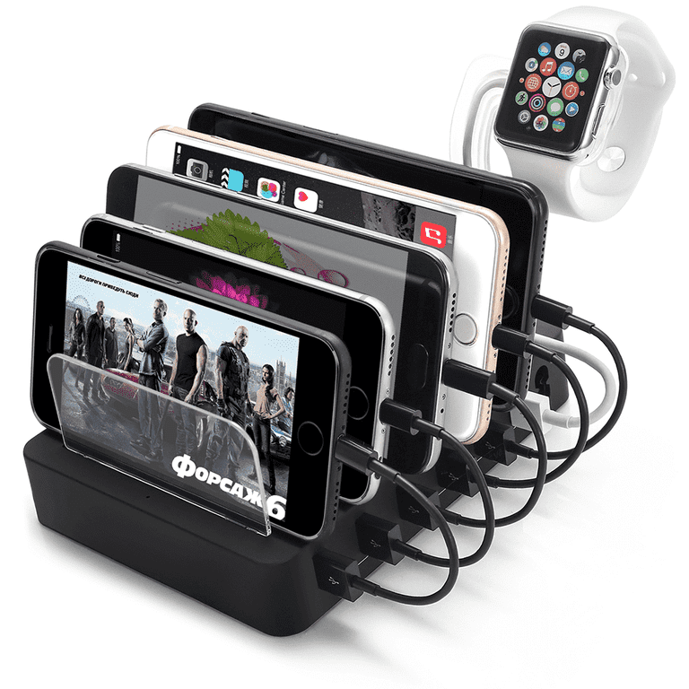 OWNTECH 6-Port USB Charging Station for Multiple Devices photo 1