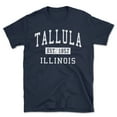 thumbnail image 1 of Tallula Illinois Classic Established Men's Cotton T-Shirt, 1 of 1