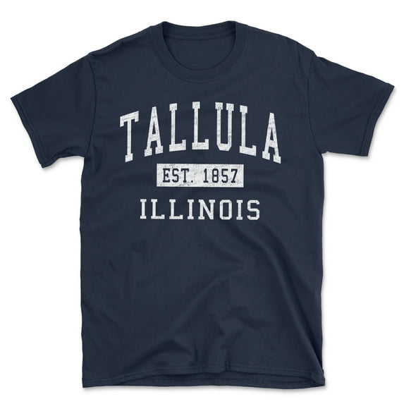 Tallula Illinois Classic Established Men's Cotton T-Shirt