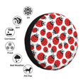 thumbnail image 4 of Fotbe Cartoon Ladybug Funda de Llanta de Repuesto con Estampado, Engrosada, Ajuste Universal para Jeep, Remolque, RV, SUV, Camión-15 inch, 4 of 6