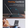 thumbnail image 5 of Magic Keyboard Case for iPad Pro 13" M5 2025/M4 2024, 7‑Color Backlit, Battery Display & Multi‑Touch Trackpad，Black, 5 of 16