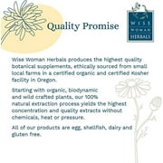 Wise Woman Herbals - Eleuthero Solid Root Extract (Siberian Ginseng) - Adrenal Health Daily Support Promotes Mental Endurance and Healthy Energy Levels - Balanced Mood and Stamina - 2 oz