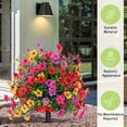 thumbnail image 2 of Rewenti Simulation Violet Multicolored Mix In-Ground Garden Landscapes Decoration Greenerys Pairing, 2 of 6
