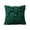 20*20 Inch, variant on St. Patrick's Day Green Embroidered Clover Pillowcase, High-end Sofa/bedside Cushion Cover (without pillow core)