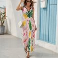 thumbnail image 6 of Flamingo Pattern Pattern Design Sleeveless Dress Summer Clothes for Women Women's Clothing 2025, 6 of 7