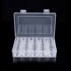thumbnail image 5 of 2 juegos de estuches para monedas, cápsulas, caja de almacenamiento portátil transparente, organizador de almacenamiento, bandeja de plástico para suministros de colección de monedas, 27 mm, 5 of 6