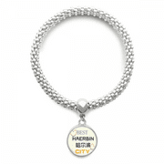 China Ice City Icon Art Deco Fashion Sliver Bracelet Pendant Jewelry Chain Adjustable Bangle