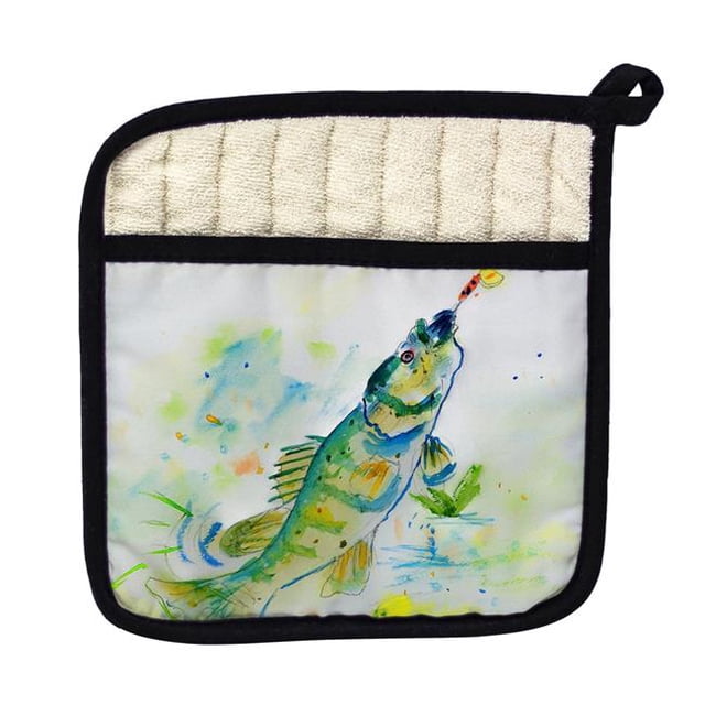 Betsy Drake PT064 Porte-Pot Perche Jaune