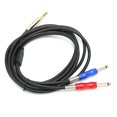 thumbnail image 2 of BLS0201 Cable de audio de 6,35 mm macho a doble mono de 6,35 mm Cable de audio de metal para reproductores Equipos de grabación 5 m, 2 of 5