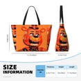 thumbnail image 3 of Lsque Five Nights At Freddy'S Beach Travel Bag - Water-Resistant, Large Capacity Lightweight Tote with 7 Pockets for Women and Men - Perfect for Beach, Pool, Gym, and Travel, 3 of 6