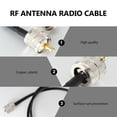 thumbnail image 2 of OUNONA Coax Cable Tester to Coaxial Cable Black 1Pack, 2 of 6