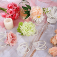 thumbnail image 6 of 32Pcs Elastic Pearl Wrist Bands Corsage Accessories Wedding DIY Decor for Beach, 6 of 9