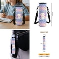 thumbnail image 5 of Jeiento 16 Inch Backpack And Lunch Box Set for Kids Boys Girls, 5 Piece Mermaid Scale Axolotl Elementary School Supplies with Pencil Case, Bottle Bag, Keychain, Padded Straps, 5 of 6