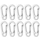 thumbnail image 3 of 10 unids D Mosquetones con forma de escalada Hebillas multifuncionales Mochila Hebillas, 3 of 6