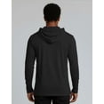 thumbnail image 6 of Real Essentials 3 Pack: Men's Cotton Lightweight Casual Pullover Drawstring Hoodie With Pocket (Available In Big & Tall), 6 of 7