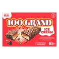 thumbnail image 4 of 100 Grand Ice Cream Bars with Caramel, Crispy Crunchies & Chocolatey Coating, 6 pack, Frozen Dessert, 4 of 11