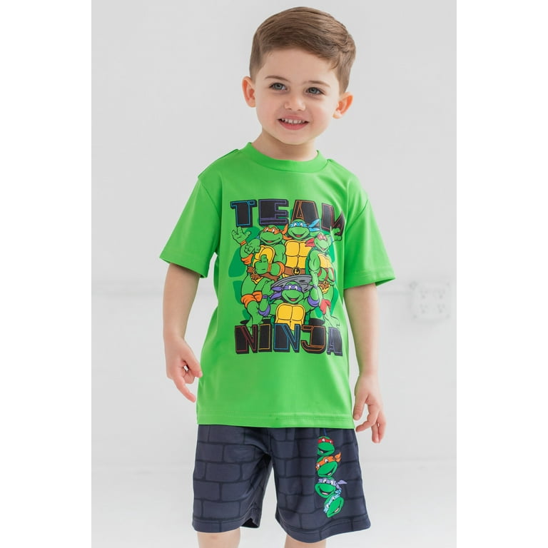 Teenage Mutant Ninja Turtles Big Boys T-shirt Tank Top And Shorts