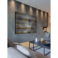 thumbnail image 6 of Parvez Taj "NYC in Yellow" Print on Brushed Aluminum, 6 of 7
