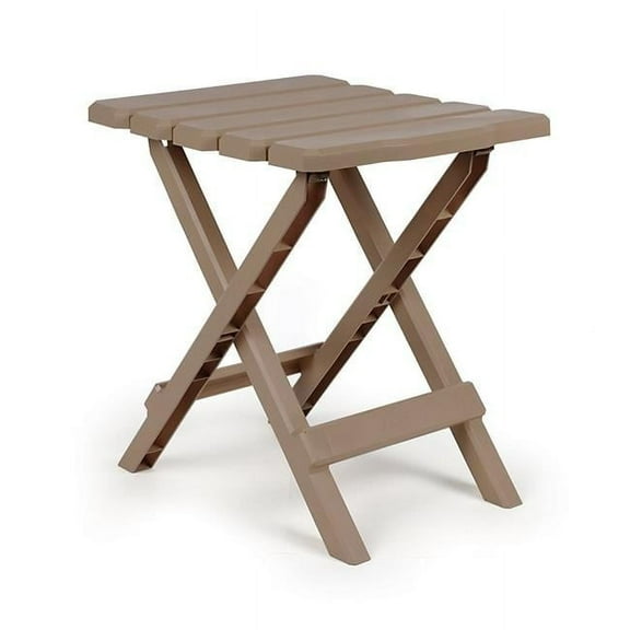 Regular Quick Folding Adirondack Side Table - Taupe