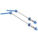 thumbnail image 2 of Juego de ruedas ultraligeras para bicicleta de montaña Estrela, accesorio de palanca de brocheta de liberación rápida de aleación de titanio, color azul, 2 of 8