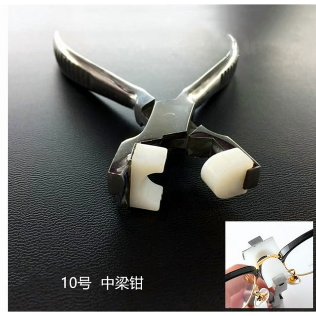 Shisuyan Stainless Steel Glasses Frame Adjusting Plier Eyeglass Repair Tool Easy To Use Plier For Various Eyewear Styles Precision Tool For Effective Repairs