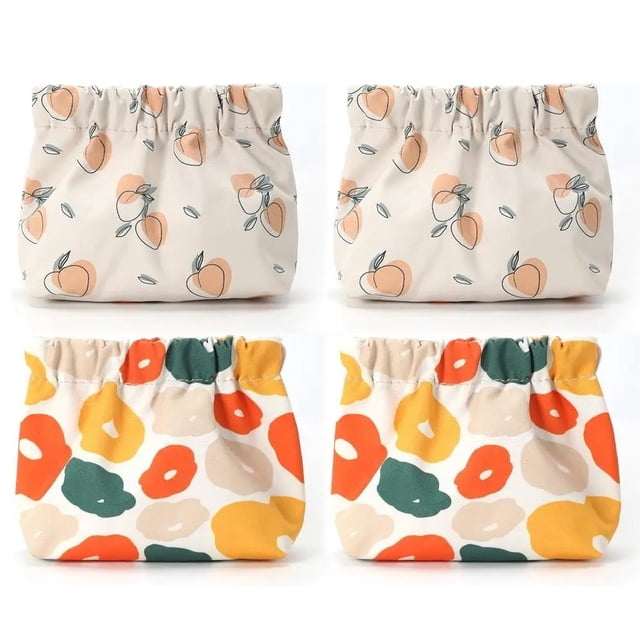 Laklulu Bolsas de cosméticos para mujer, bolsa de maquillaje, bolsa de aseo de viaje, organizador de brochas de maquillaje para niñas, regalos