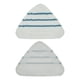thumbnail image 3 of Almohadillas de Repuesto para Mopa una Vapor 3 Piezas PañO Triangular Lavable Limpieza de Suelo Mopa de Microfibra Almohadilla para la Cabeza Accesorios para Mopa una Vapor, 3 of 6