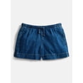 thumbnail image 5 of Weekend Academy Girls Pull-On Jean Shorts, Sizes 4-18, 5 of 5