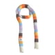 thumbnail image 1 of Guardurnaity Bufanda suave a rayas estilo Y2K, tejida en fibra acrílica, para la mujer moderna y fashionista, bufanda delgada para mujer, bufanda Accesorios de disfraces tipo+3 190 x 10 cm, 1 of 6