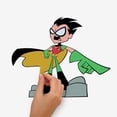 thumbnail image 5 of Teen Titans GO! Peel and Stick Wall Decals, 5 of 5