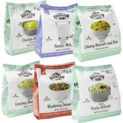 Augason Farms Emergency Food Storage Favorites Variety Pantry Packs, 6 pc