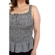 thumbnail image 5 of Blusa cintura smock Zenobia Tallas Extras 11537 Negro 42, 5 of 6